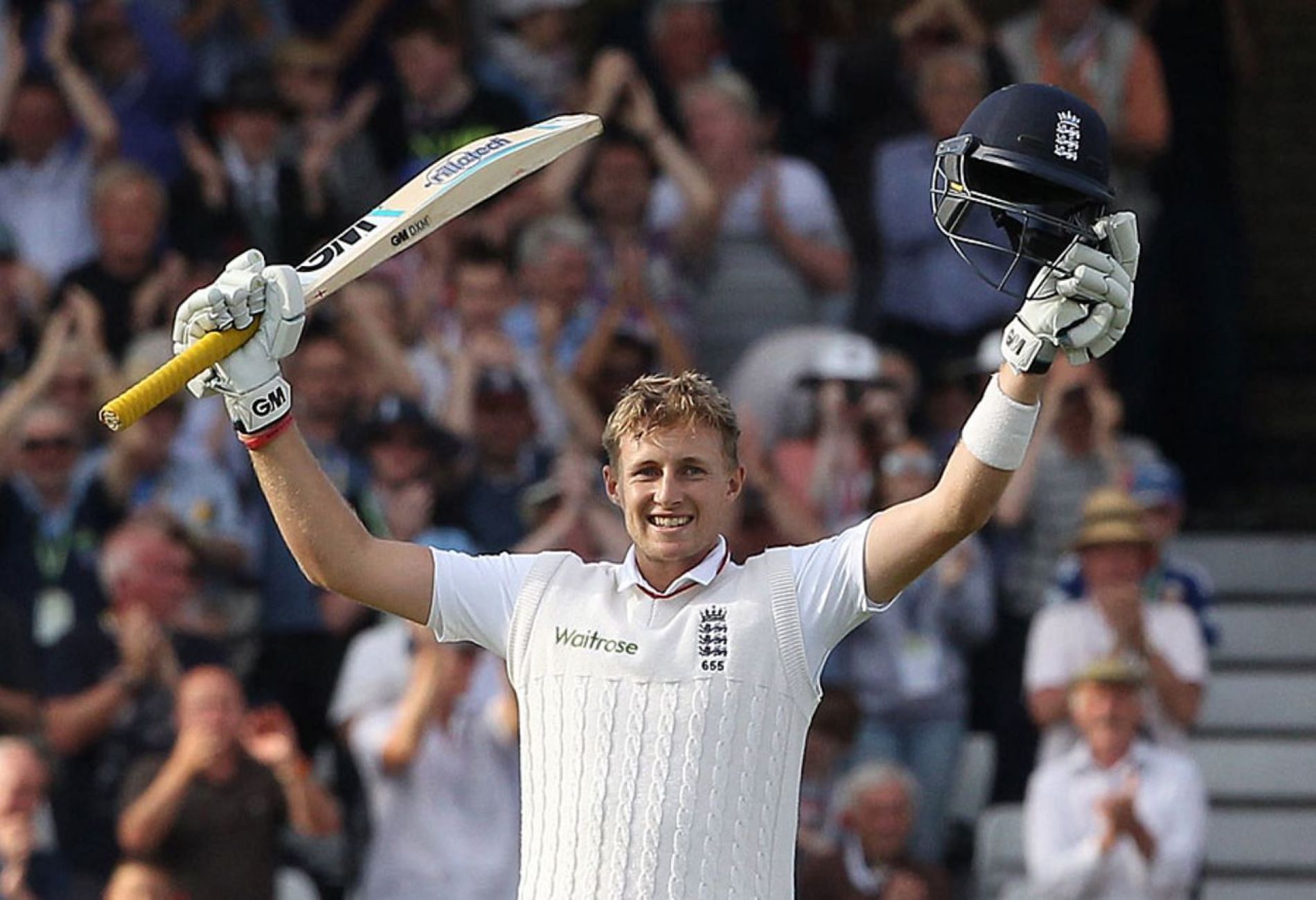 Joe Root smashed a brilliant century on a torrid Nottingham wicket.