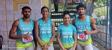 Medal triumph for India as Mixed Relay Team dominates Sri Lanka National Athletics Championship 2023