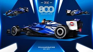 Williams unveils special livery for the 2023 F1 British GP