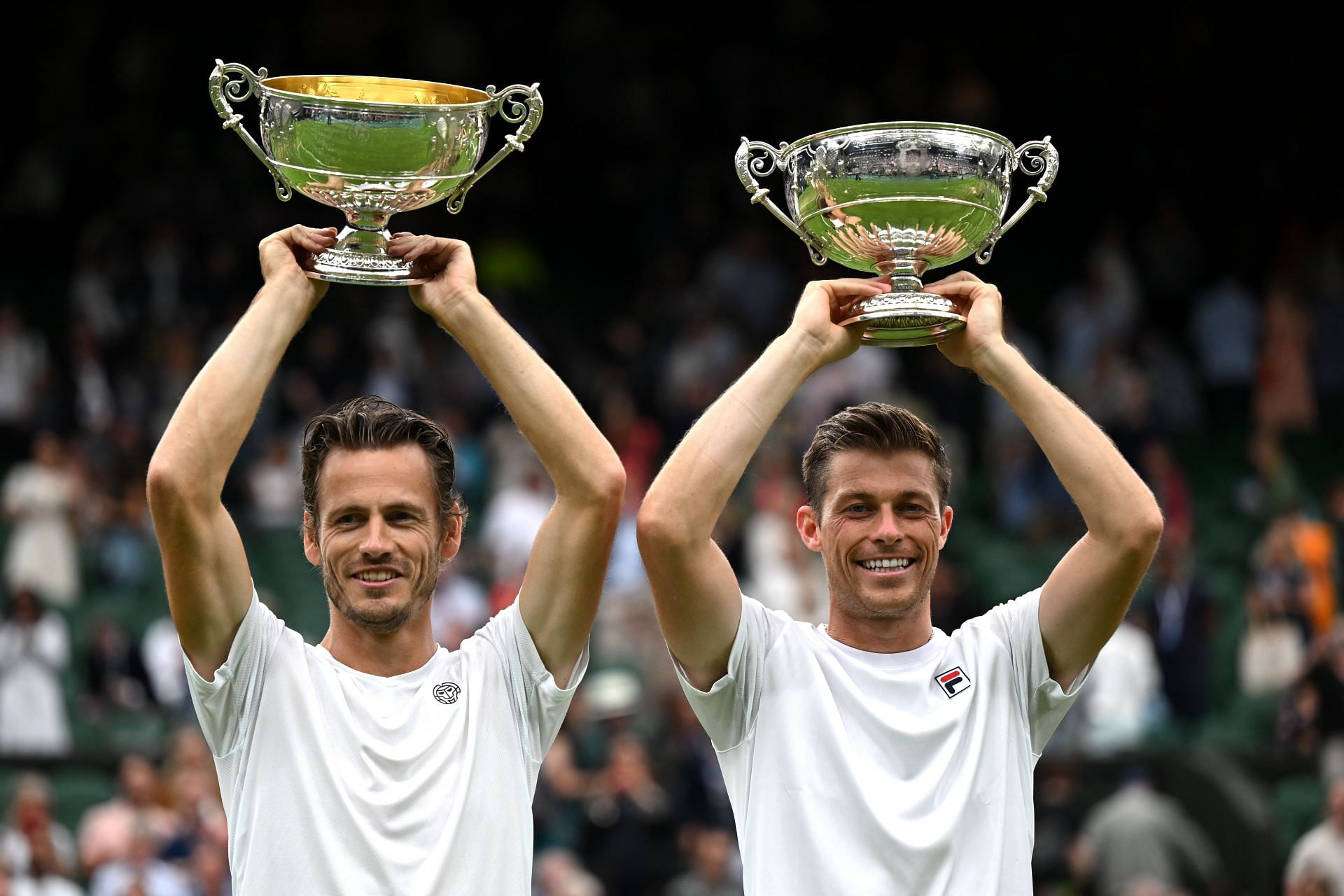 Wesley Koolhof and Neal Skupski won the men&#039;s doubles title at the 2023 Wimbledon Championships.