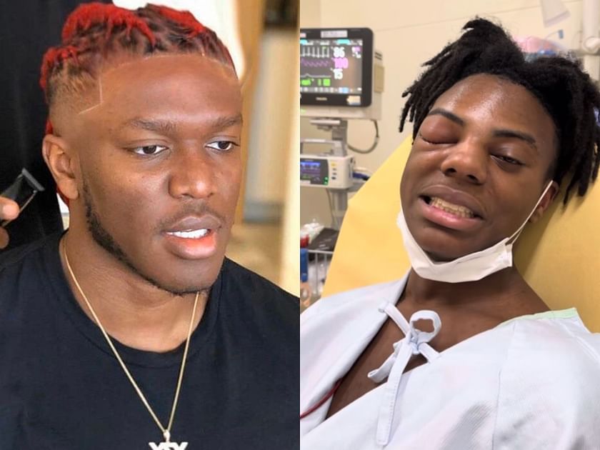 "He’s still found the energy to talk about my damn forehead" - KSI ...