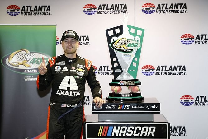 “Shows what we’re capable of”: William Byron wins his 4th race of the season at Atlanta