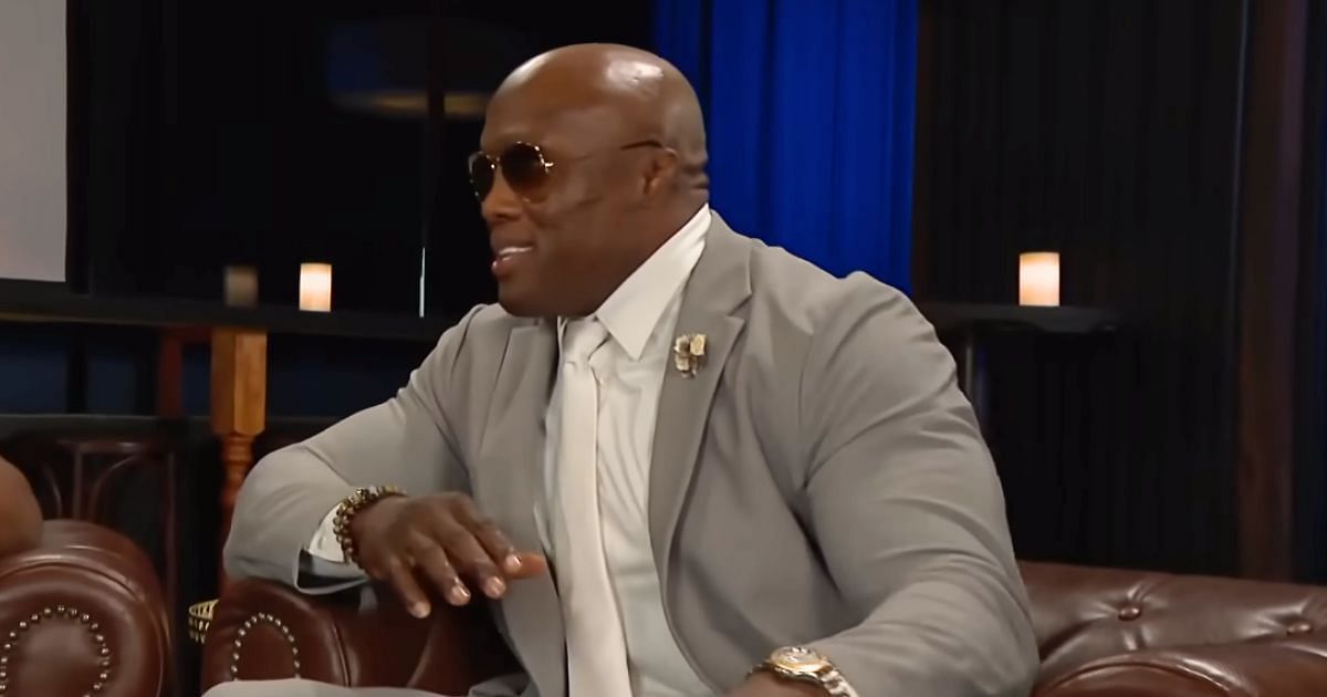Bobby Lashley during a backstage segment on SmackDown.