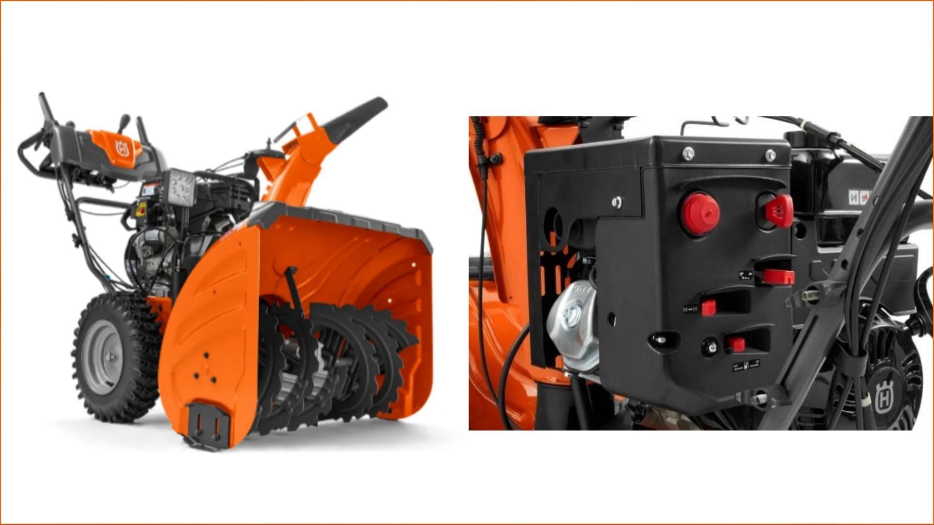 The recalled Husqvarna Residential 300 Series Snow Blowers pose risks of injury as they may get engaged on their own (Image via Consumer Product Safety Commission)