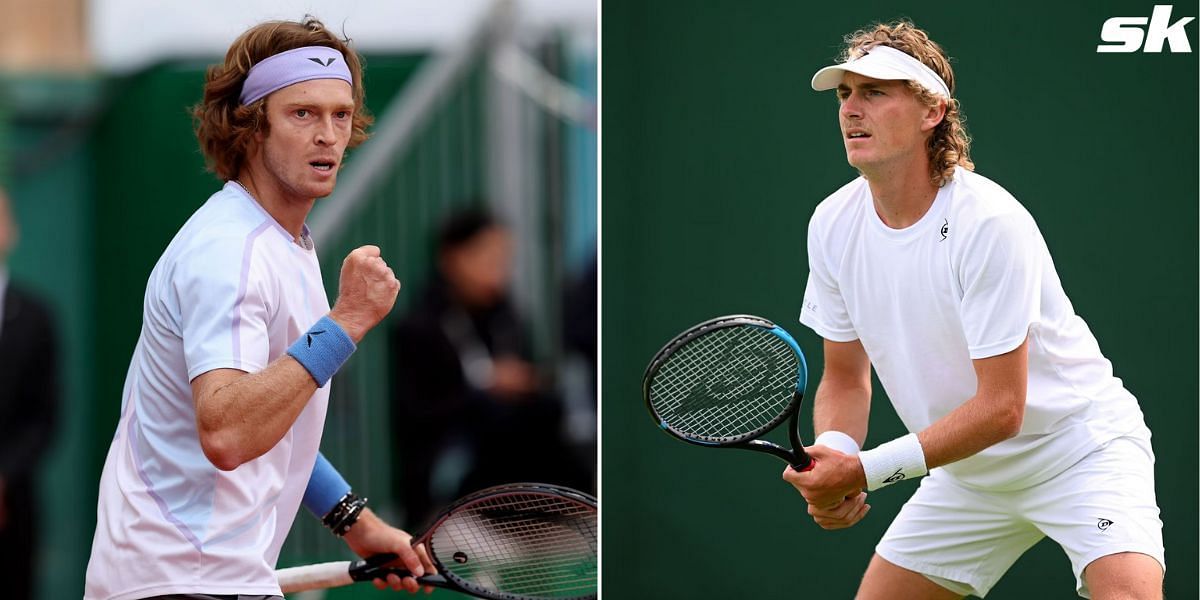 Andrey Rublev vs Max Purcell is one of the first-round matches at the 2023 Wimbledon.