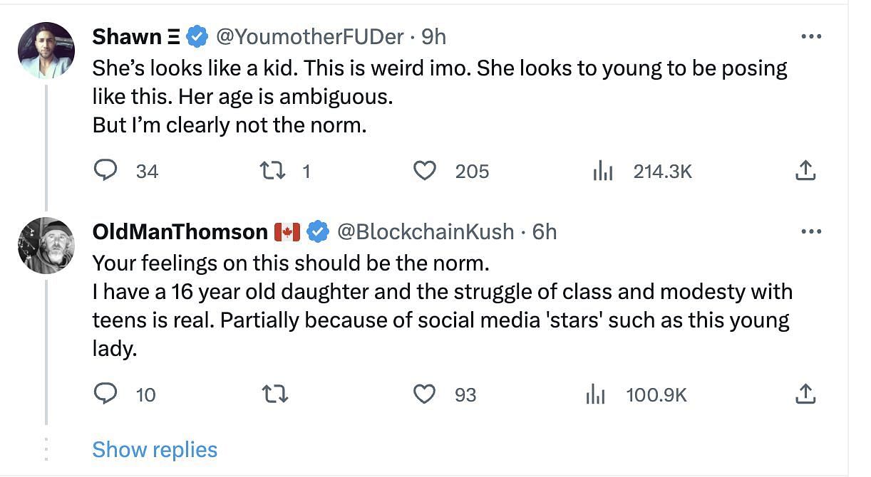 Social media users share wild and hilarious responses as the gymnast revealed that she does not attend in-person classes at college. (Image via Twitter)