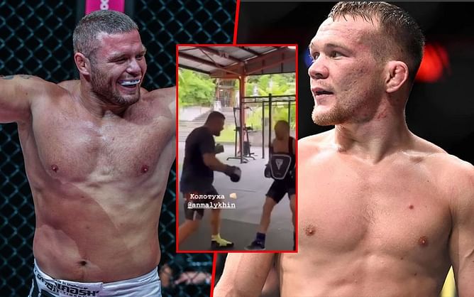 WATCH: Anatoly Malykhin sends Petr Yan flying with sledgehammer right hook