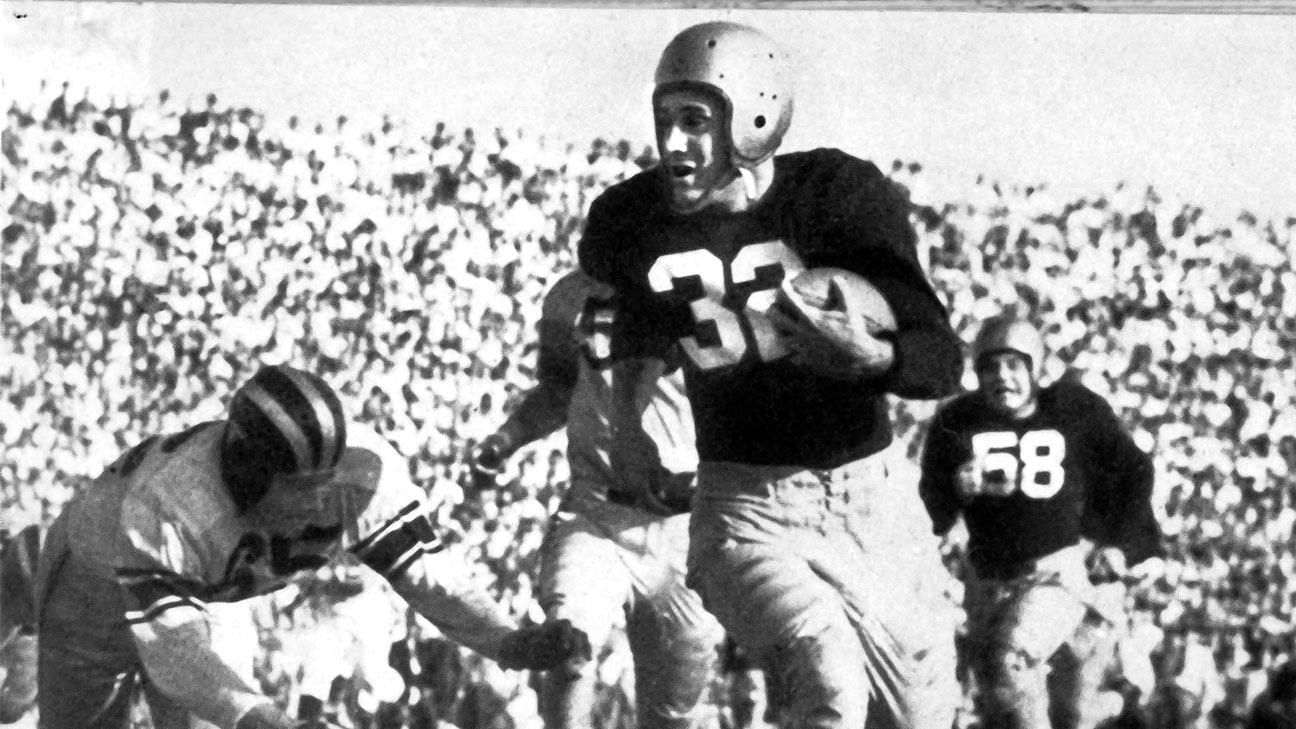 Notre Dame football legend, Johnny Lujack