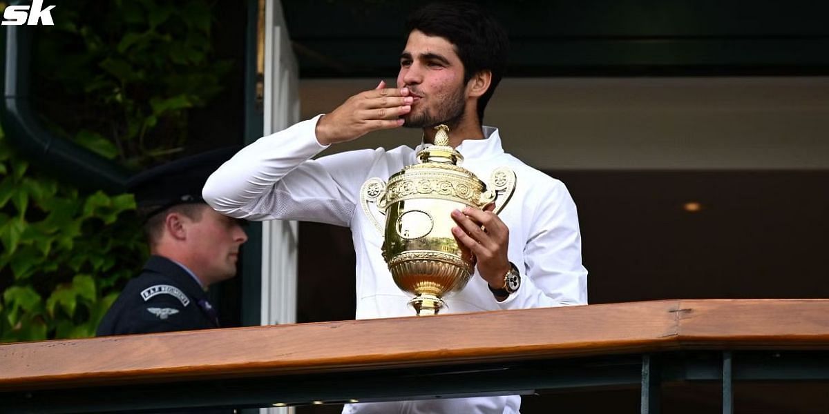 Carlos Alcaraz beat Novak Djokovic to win the 2023 Wimbledon Championships