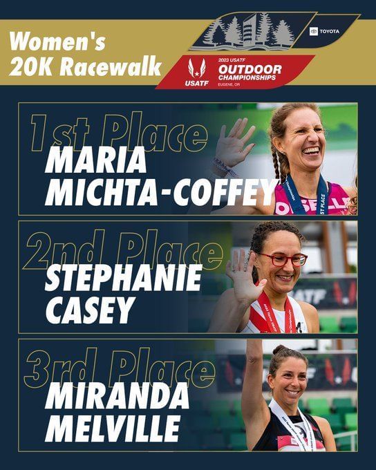 2023 USA Track and Field Outdoor Championships Day 3 Final Results