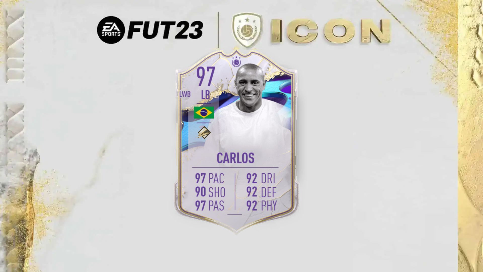 FIFA 23 Cover Star Icon Roberto Carlos SBC: How to complete, costs, and more