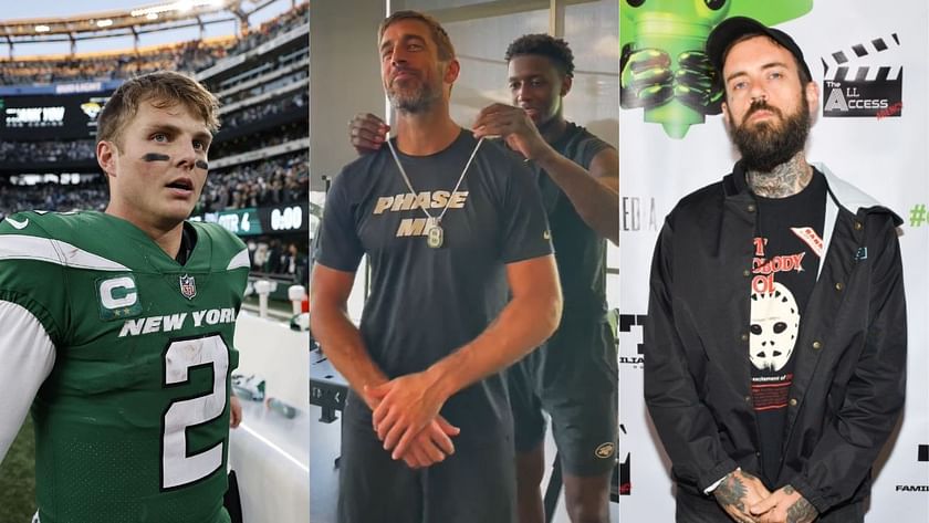 Sauce Gardner's special gift for Aaron Rodgers leaves fans attacking Zach  Wilson - “In the corner watching like Adam 22”