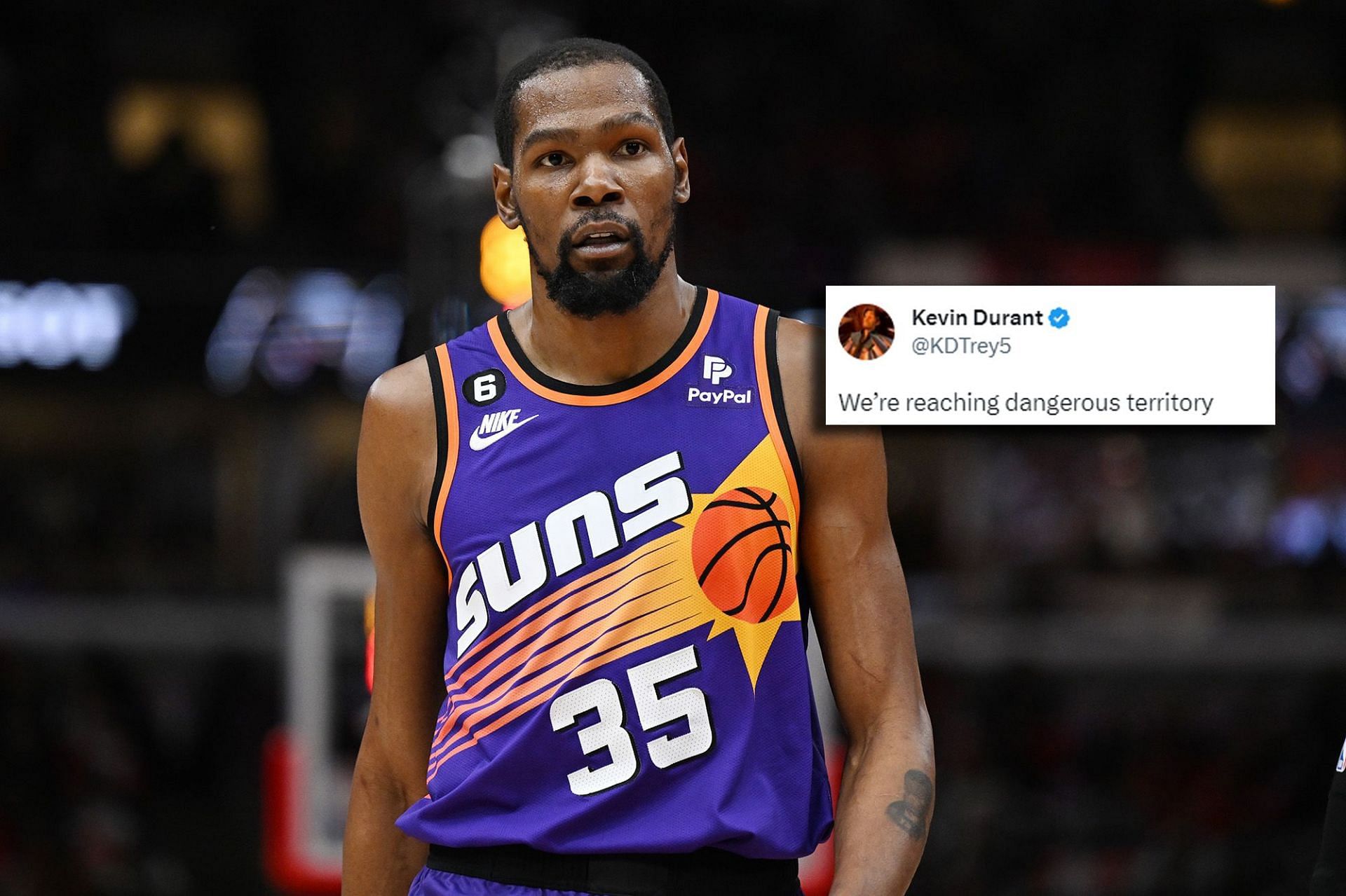 Kevin Durant responds to a viral fake tweet
