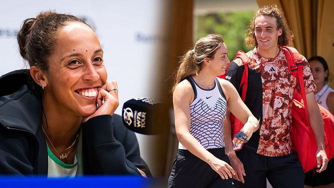 “I'm honestly a little bit jealous” - Madison Keys on Stefanos Tsitsipas and Paula Badosa’s relationship pictures