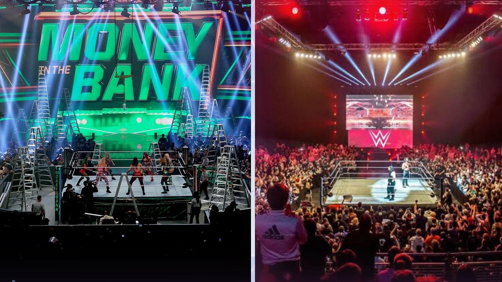 WWE Superstar went to live show instead of media event.