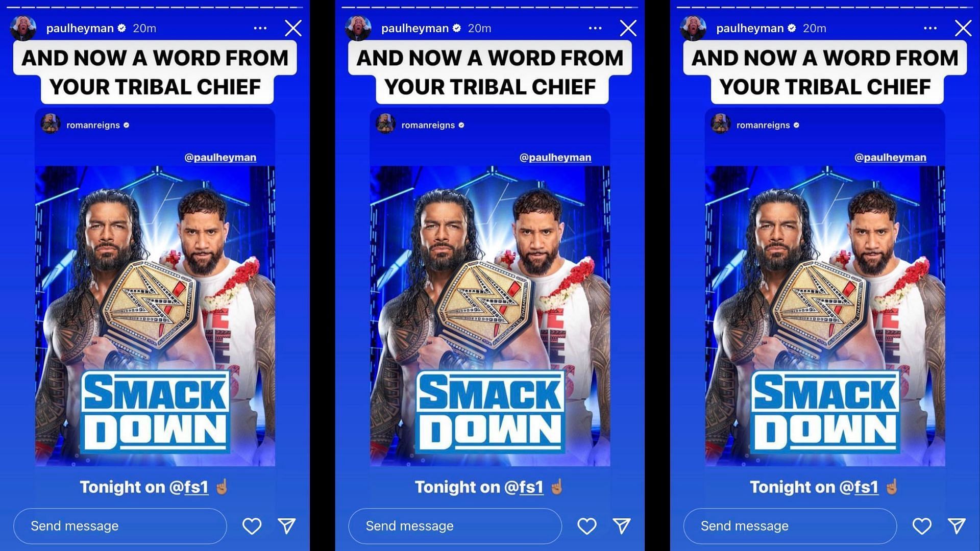 The Wiseman teases face-to-face tonight on SmackDown.