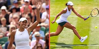 WATCH: Madison Keys switches hands halfway during rally, hits left-handed winner in Wimbledon clash against Mirra Andreeva