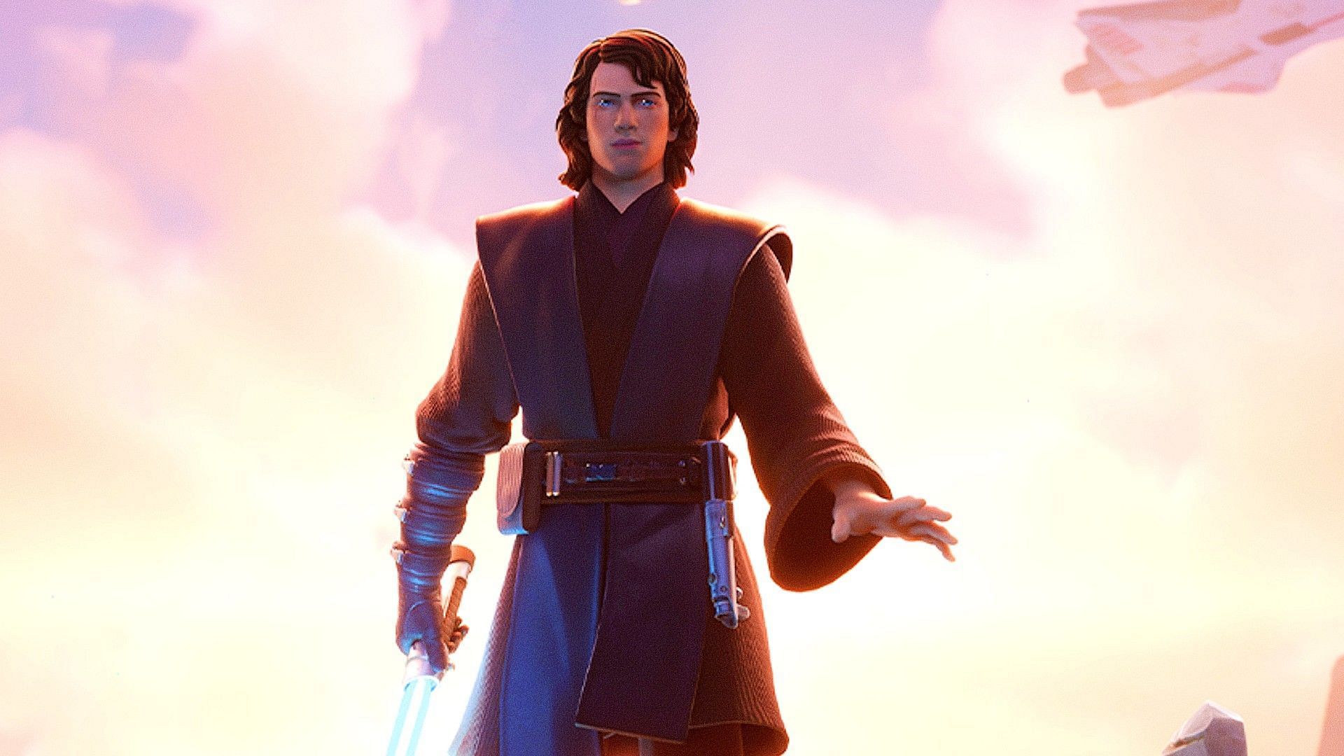 Anakin Skywalker in the game. (Image via Epic Games)