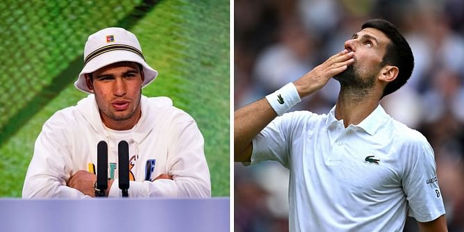 "It's not an advantage for me" - Carlos Alcaraz defends his father after accusations of him filming Novak Djokovic's Wimbledon practice