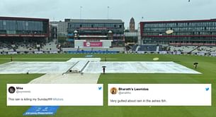 "This rain is killing my Sunday!" - Fans react as Day 5 of Manchester Test is likely to be washed out