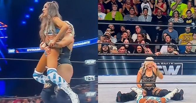 AEW star gets brutally trolled for embarrassing botch on Dynamite; she has finally responded