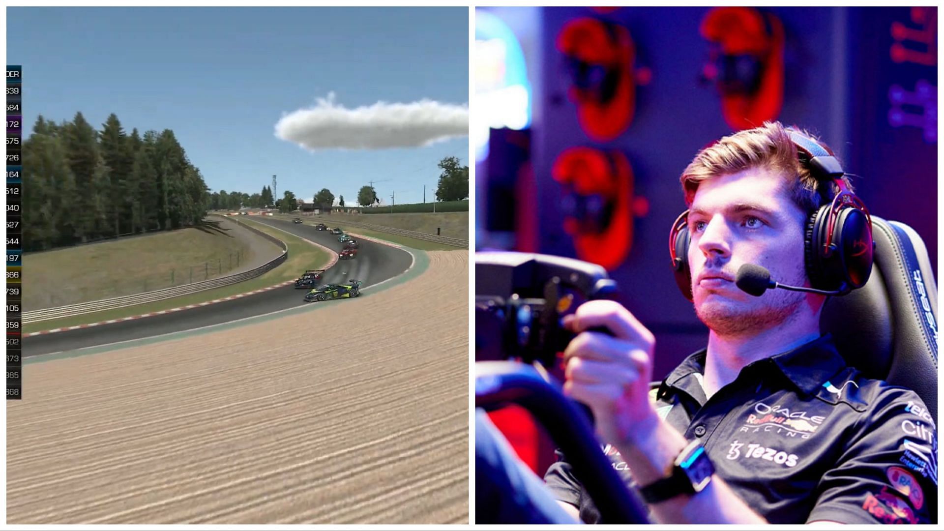 Max Verstappen has a moment of rage in iRacing 