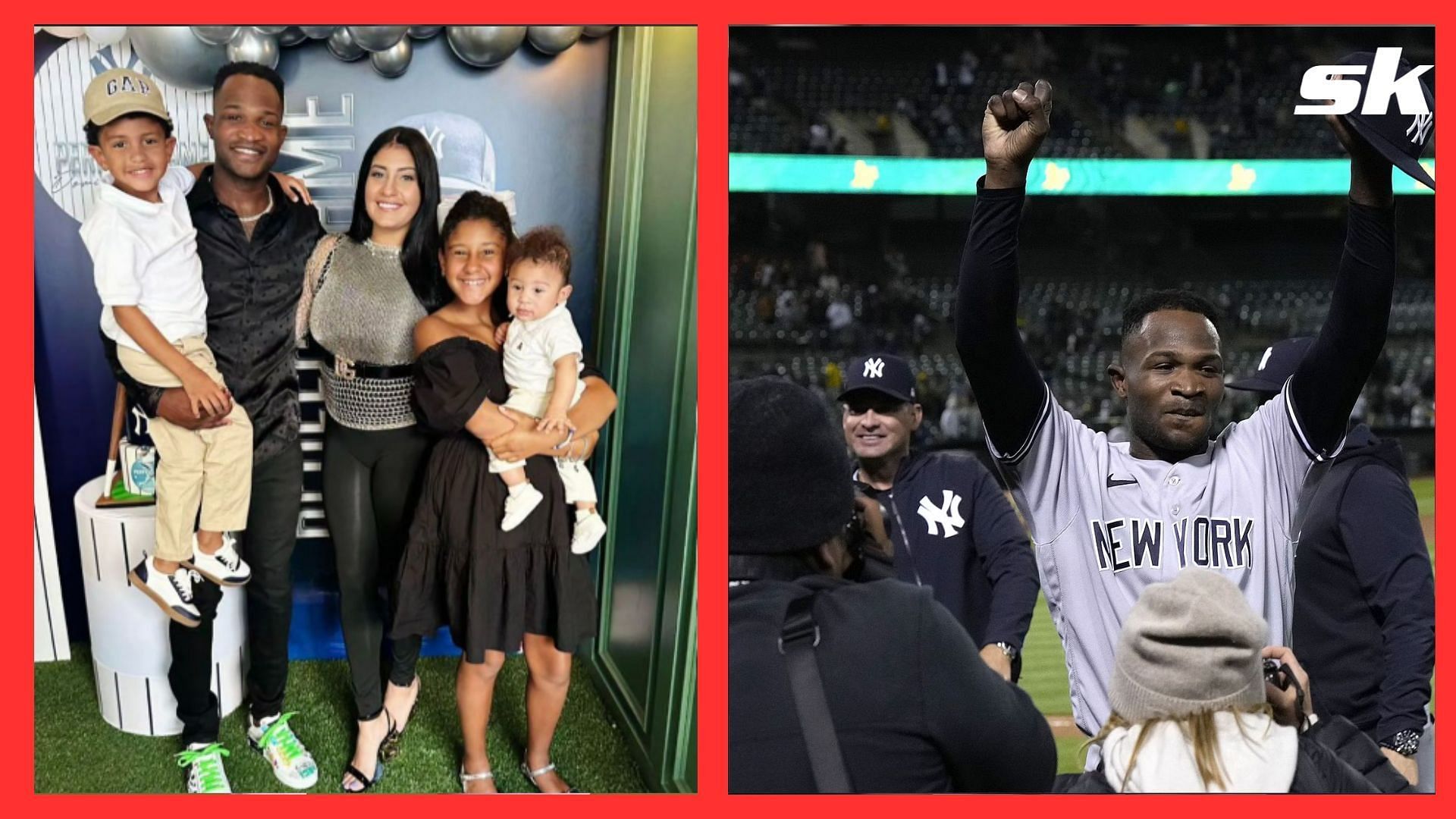 Domingo Germán's wife threw him a perfect game celebration and the