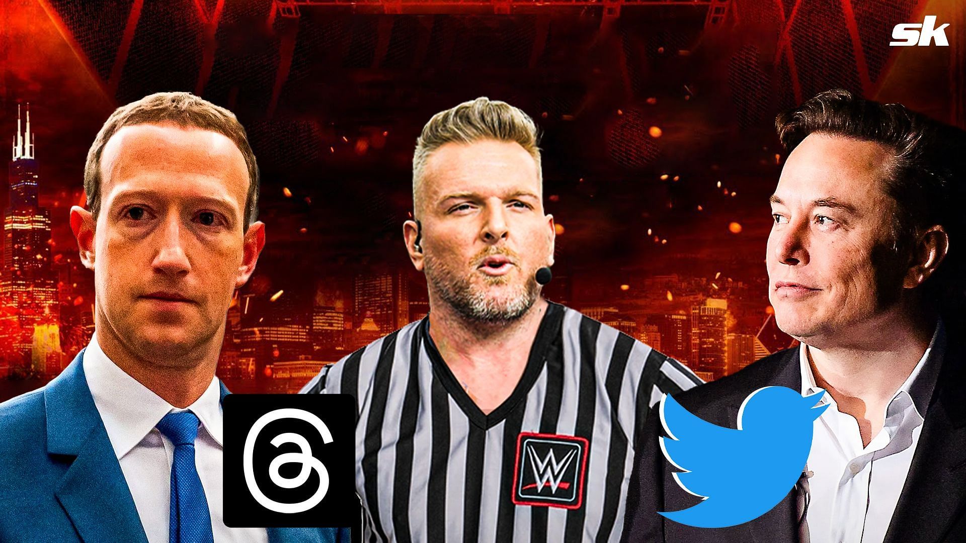 Pat McAfee steps in to speak about Twitter vs Threads