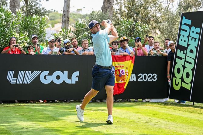 Bryson DeChambeau’s eagle on final hole gets him to the top of the leaderboard at LIV Andalucia