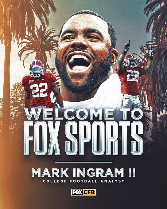 Former Saints star Mark Ingram II joins Fox Sports as college football  analyst after 12 seasons in NFL 