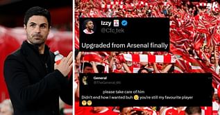 "Upgraded from Arsenal finally", "We will miss you" - Fans react as Arsenal reach agreement with Bundesliga club for sale of club veteran