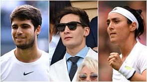 WATCH: George Russell spot on with his Wimbledon quarterfinal predictions feat. Carlos Alcaraz and Ons Jabeur