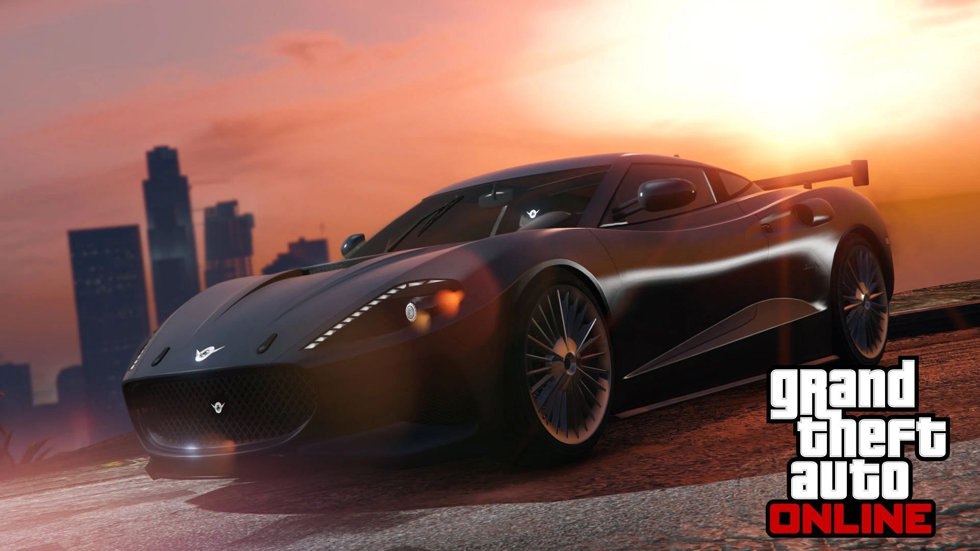 An official screenshot showing off this car with the game