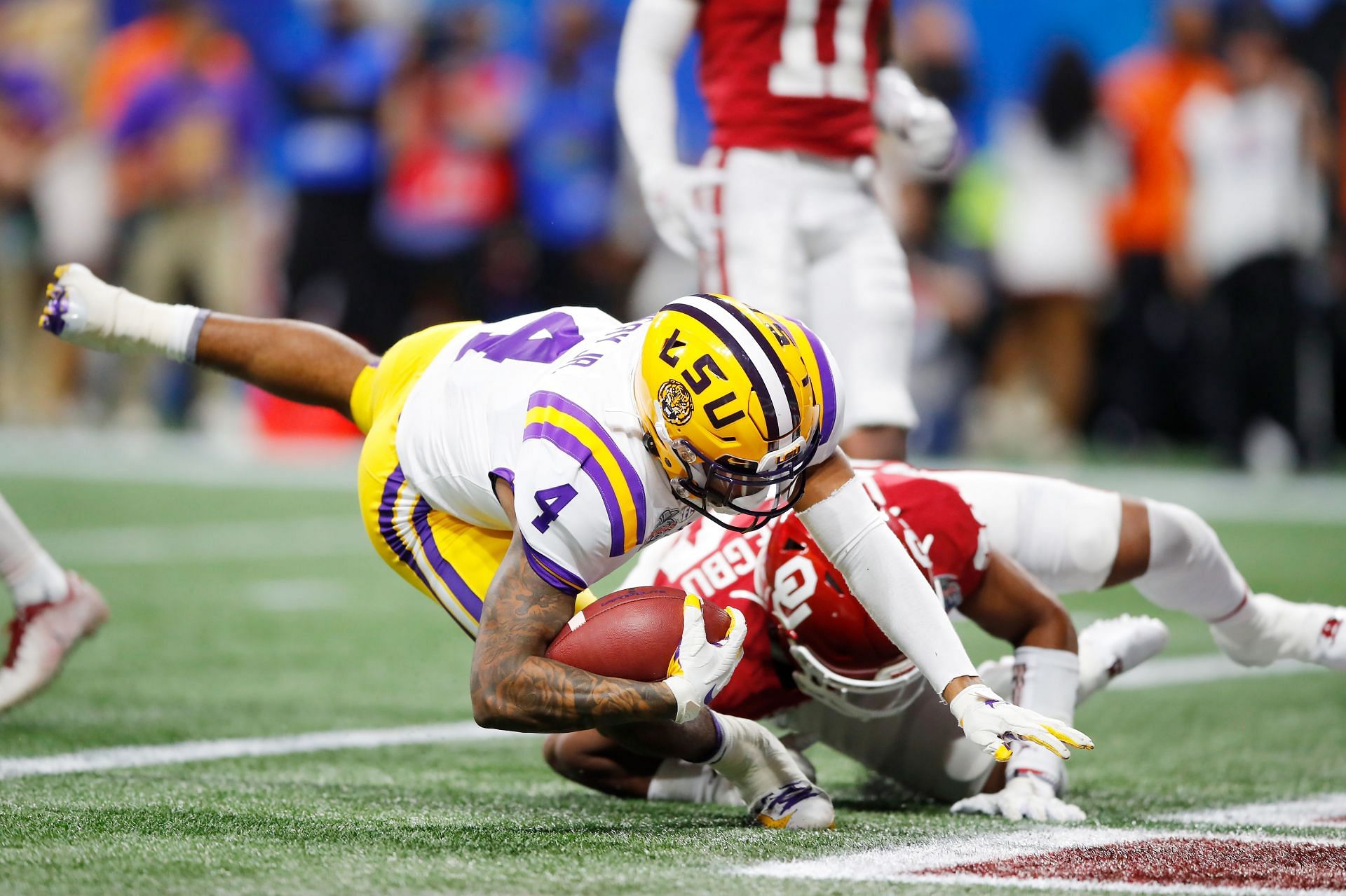 College Football Playoff Semifinal at the Chick-fil-A Peach Bowl - LSU v Oklahoma