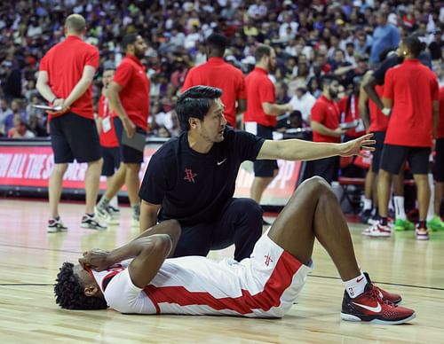 2023 NBA Summer League - Portland Trail Blazers v Houston Rockets