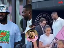 In Photos: Tristan Thompson spotted with Kim Kardashian & LeBron James at Lionel Messi’s MLS debut in Miami