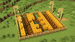 How to make a pumpkin farm in Minecraft 1.20