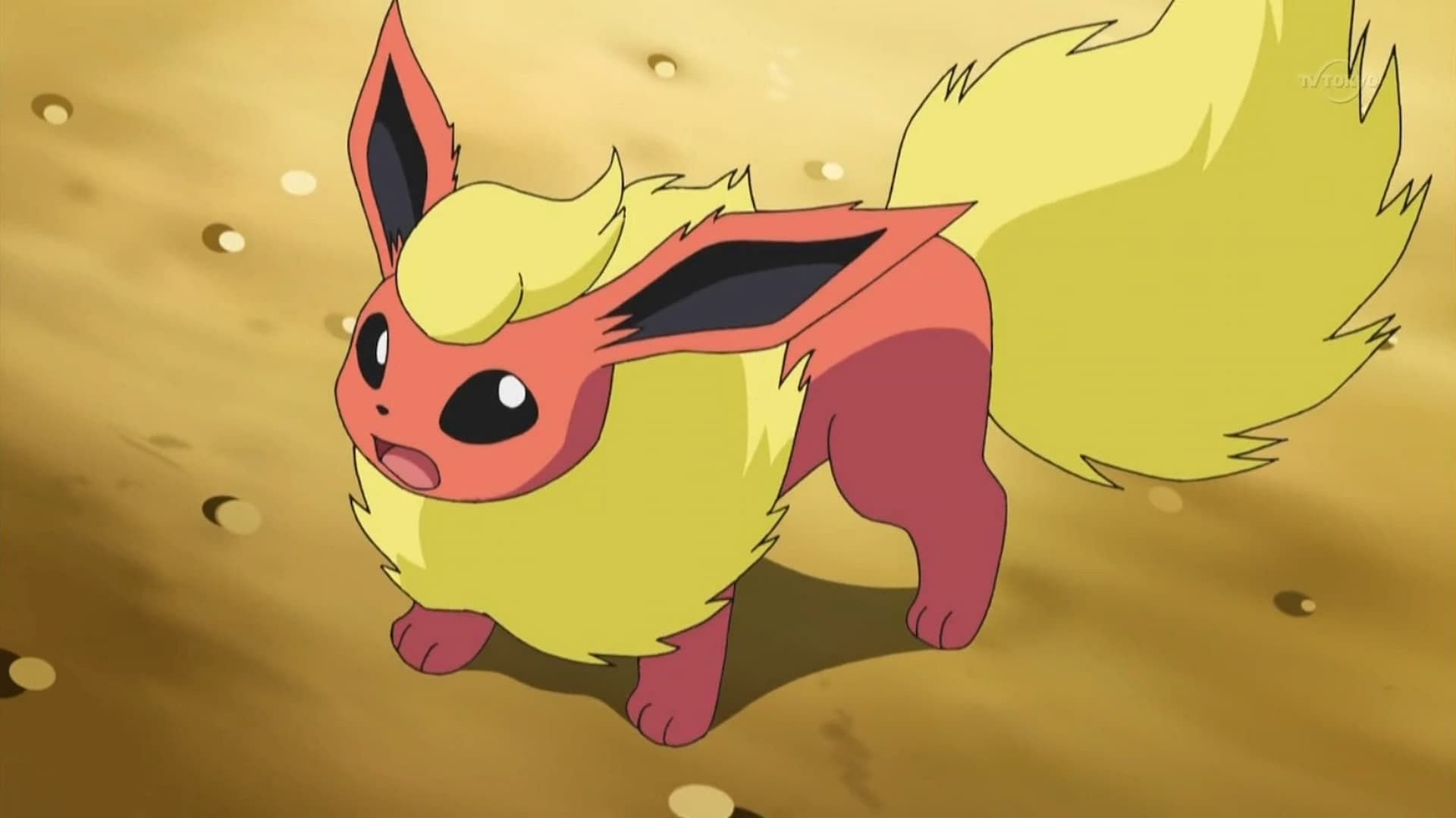 Flareon, The Flame Pokemon (Image via The Pokemon Company)