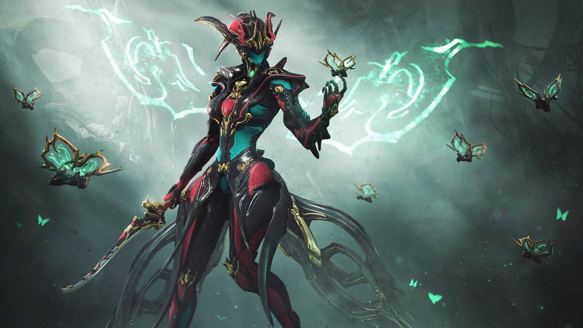 Warframe Titania Prime Access bundle official digital art