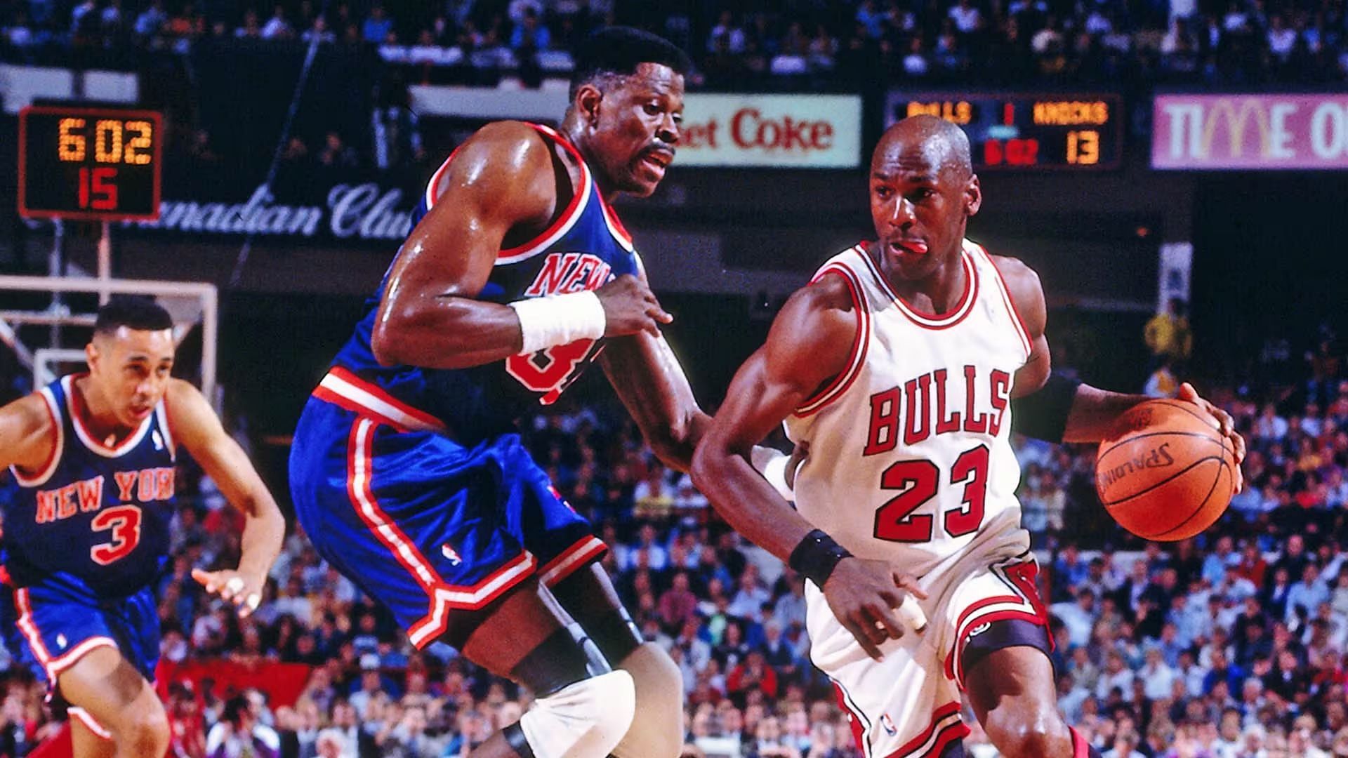 John Starks v Jordan's Bulls New York Knicks Autographed Framed