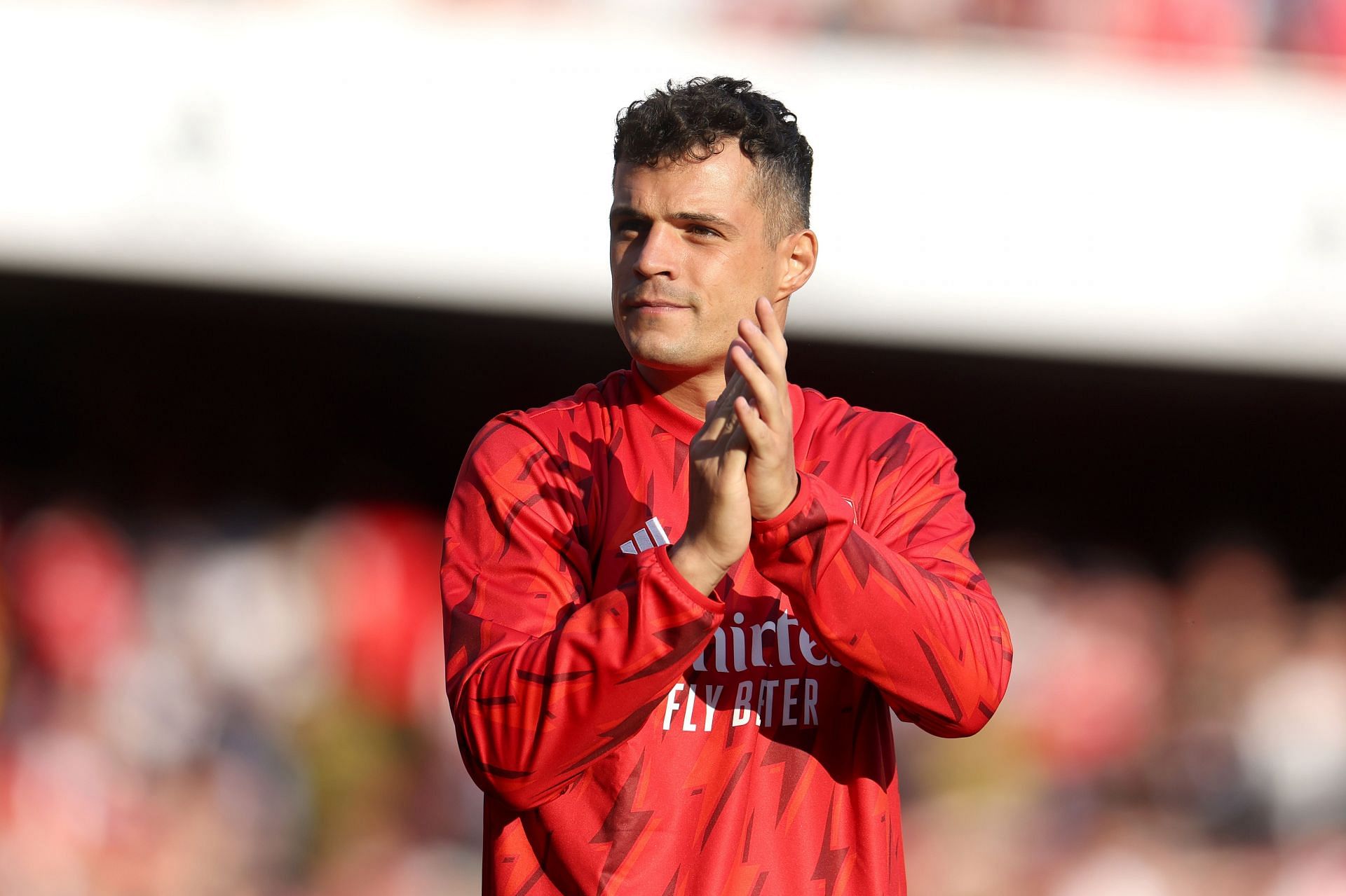 Granit Xhaka looks set to depart the Gunners following Declan Rice&#039;s arrival.