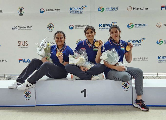 Kamaljeet And Tiyana Win Medals In ISSF Shooting Junior World ...