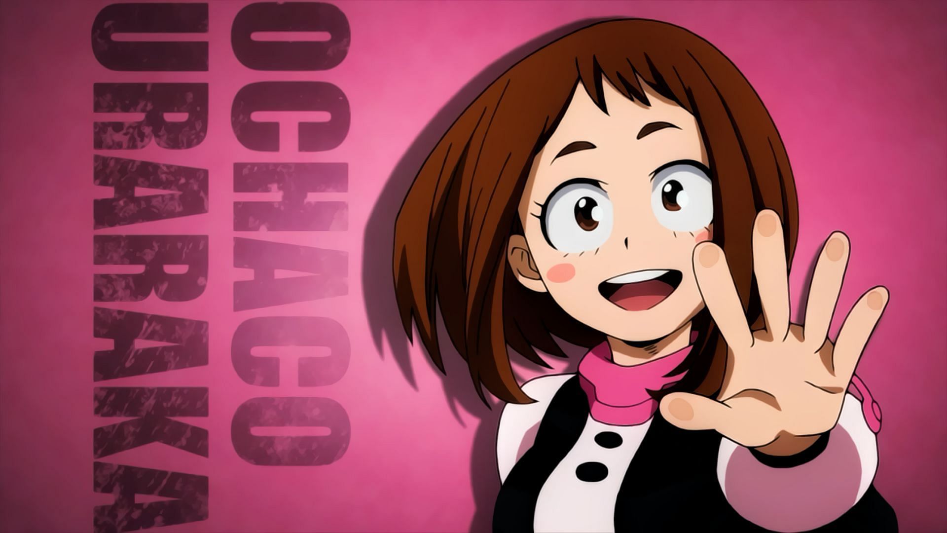 Ochaco Uraraka cover from the anime (Image Via Bones)