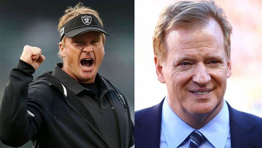 Jon Gruden sues NFL, Roger Goodell