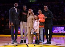 LeBron James' youngest Zhuri James stops Savannah James from swearing at the 2023 ESPY Awards