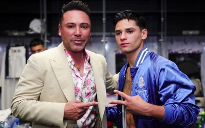 Oscar De La Hoya vs. Ryan Garcia: Boxers in legal battle over contract dispute