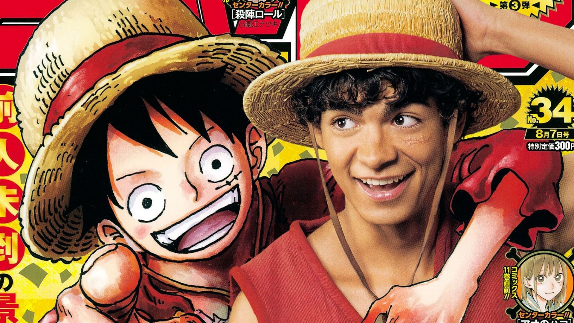 I&ntilde;aki Godoy plays Monkey D. Luffy in the One Piece live-action series (Image via Shueisha)
