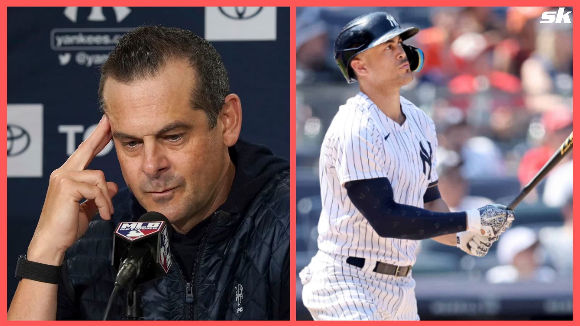 Aaron Boone; Giancarlo Stanton