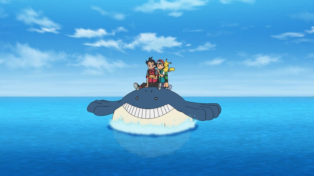 Wailmer, as seen in the anime (Image via The Pokemon Company)