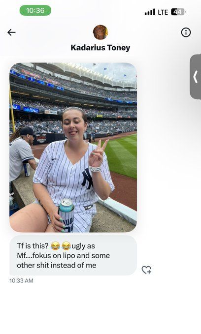 Kadarius Toney's alleged fatphobic DM to Giants fan has Twitter demanding  NFL action - “Should be suspended without pay”